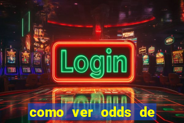 como ver odds de jogos passados